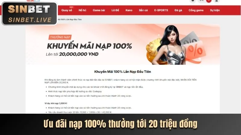 Ưu đãi chào mừng cá cược thể thao Thantai88
